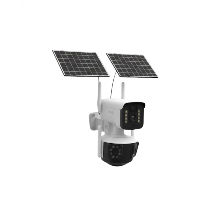 Solar Enerjili 4G Kablosuz Güvenlik Kamerası 12000mAh Bataryalı