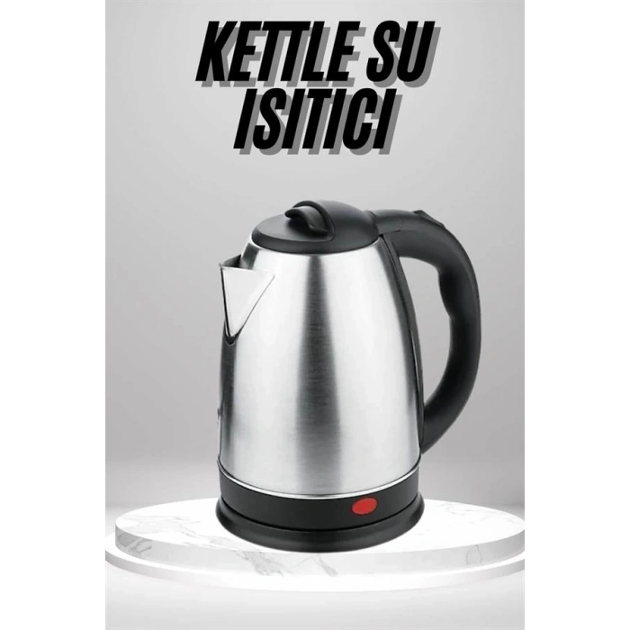 Su Isıtıcı 220 - 240 V Paslanmaz Çelik Kettle Uzun Ömürlü 2000 Watt