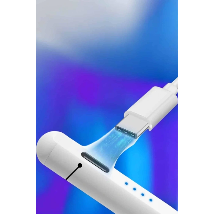 Tablet Kalemi Stylus Pen Dokunmatik Kalem Android Ve İOS Uyumlu Şarjlı