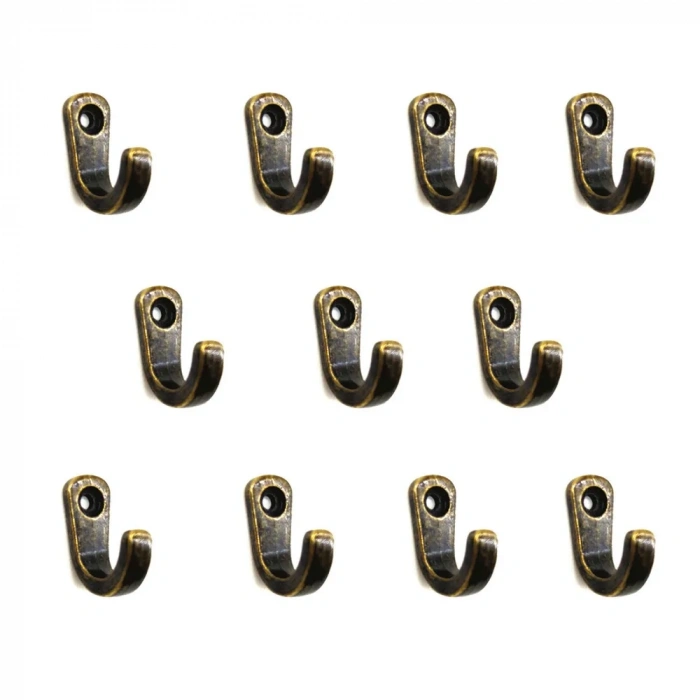 Tekli Bijuteri, Dekor Askısı - Antik, 100 Adet, 10x18x22 mm