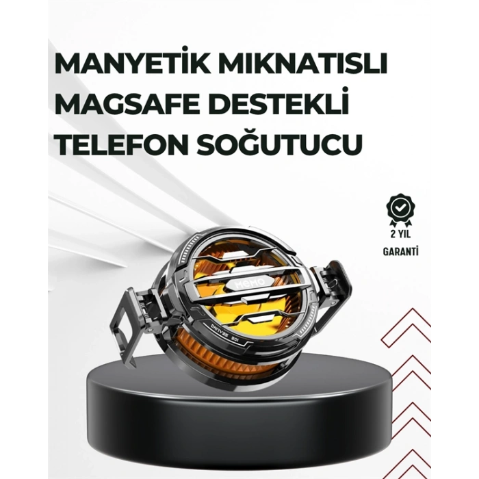 Telefon Soğutucu | LED Işık Efektli | Power Aparatlı | Sessiz ve Taşınabilir Model