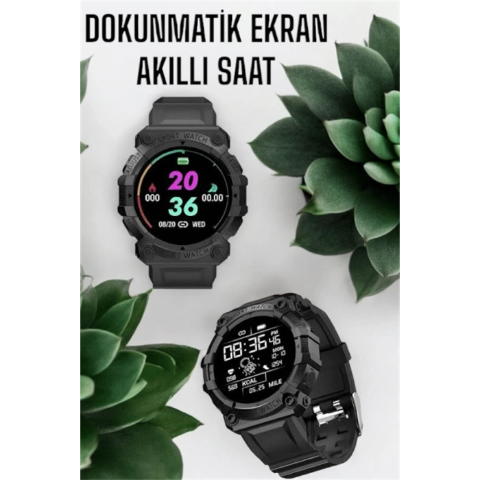 Unisex Tasarımıyla Klasik ve Spor Kombinlere Uygun Akıllı Saat