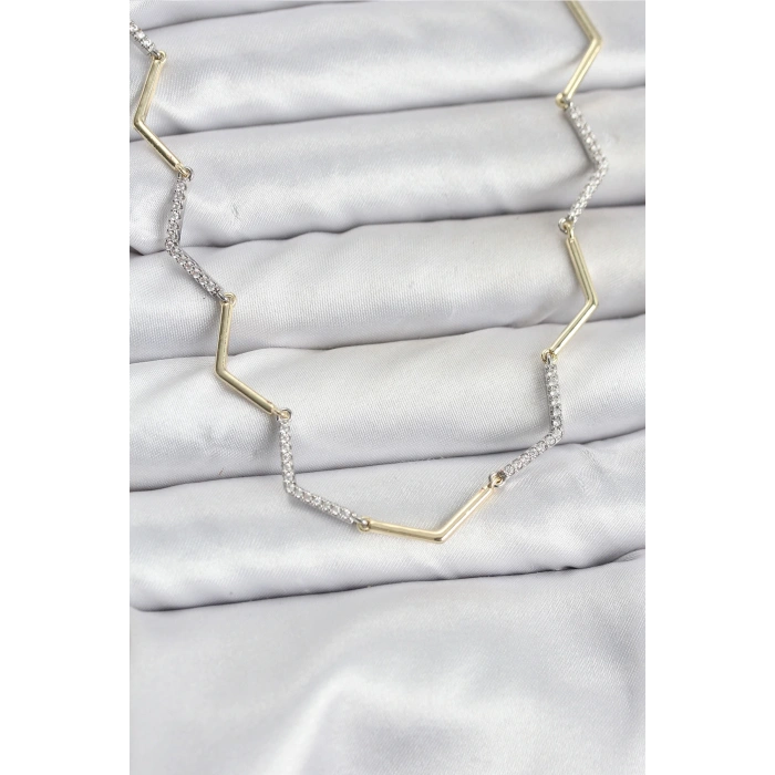 VIP Seri Zikzak Model Kadın Kolye