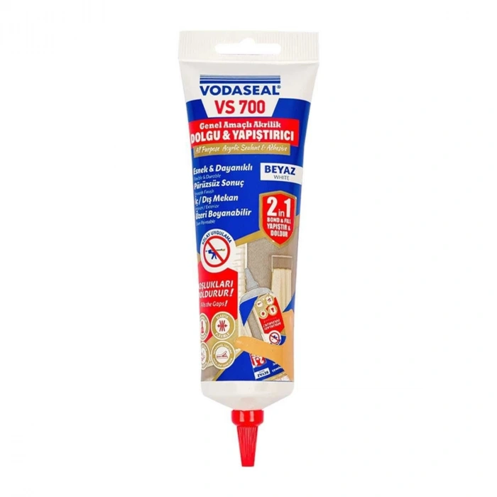 Vodaseal VS700 Akrilik Dolgu ve Yapıştırıcı 400 gr