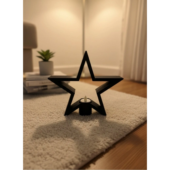 YILDIZ MUMLUK SİYAH