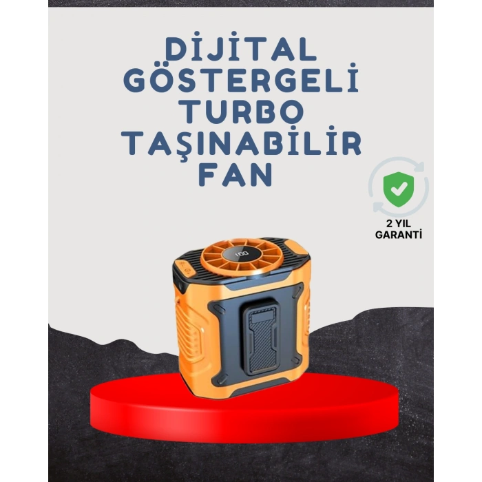 Yüksek Kapasiteli Turbo Taşınabilir Fan