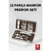 12 Parça El Ayak Temizleme Pense Kir Temizleme Aparatı Kaş Cımbızı
