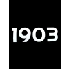 1903 Yazılı Oto Sticker Beyaz 20x7cm