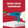 2 Kademeli Güçlü Sıcak Hava Tabancası 380° – 500° Isı Ayarı