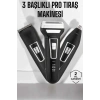 3 Başlıklı Profesyonel Tıraş Makinesi