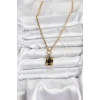316L Çelik Zincir Gold Renk Vintage Model Kadın Kolye