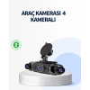 4 Kameralı Araç İçi Kamera 1080P GPS Takip WiFi Gece Görüşlü