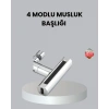 ABS Pirinç Alaşımlı Musluk Başlığı 4 Modlu 360° Dönebilen ve Ekonomik