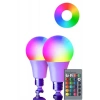 Akıllı RGB Led Ampul Led Uzaktan Kumandalı Renk Değiştiren Ampul