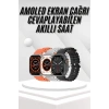 Akıllı Saat Bleutooth Bağlantılı Akıllı Saat Amoled Ekran 49 MM