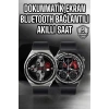 Akıllı Saat Dokunmatik Ekran Sesli Görüşme ve Bildirim Görme Sağlık Takibi