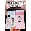 Akıllı Saat Sesli Görüşme Bildirim Görme Uyku ve Sağlık Takibi