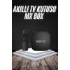 Akıllı TV kutusu Mx Box Android 7.1 TV kutusu 2.4G Wifi