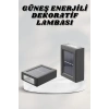 Bahçe Aydınlatması Solar Güneş Enerjili Dekoratik Led Işıklı Lamba