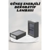 Bahçe Aydınlatması Solar Güneş Enerjili Dekoratik Led Işıklı Lamba