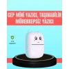 Bluetooth Bağlantılı Mini Termal Yazıcı Öğrenci ve Ofis İçin