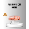 Çift Modlu Kablosuz Bluetooth 5.0 + 2.4GHz Mouse – 3 Cihaz Bağlantılı, Hızlı Geçiş Düğmeli