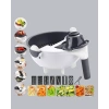 Çok Fonksiyonlu Döner Rende Süzgeç Hazneli Ergonomik Sebze Doğrayıcı