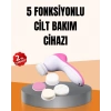 Derin Temizleme ve Masaj İçin 5 Başlıklı Yüz Cilt Bakım Aleti