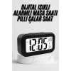 Dijital Masa Saati Termometre Takvim Led Ekran Pilli Ev Ofis Masası