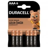 Duracell 6Lı AAA İnce Kalem Pil