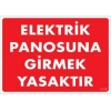 Elektrik Panosu Levhası 25x35 KOD:1118