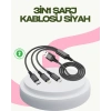 Hızlı Şarj Destekli Çoklu Şarj Kablosu – Seyahat ve Günlük Kullanım