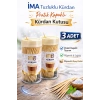 İMA Tuzluklu Kürdan 3 Adet | Pratik Kapaklı Kürdan Kutusu