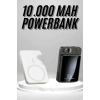 Magsafe Hızlı Şarj 10.000 Mah Wireless Şarj Powerbank Android ve İOS Uyumlu