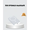 MagSafe Uyumlu Kablosuz Batarya – 27W Hızlı Şarj Destekli Kompakt Güç Bankası