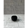 Mini Siyah Dekoratif Saksı 5 cm Modern Masaüstü Bitki Saksısı