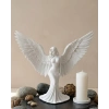 Minimalist Melek İnsan Figürlü 3D Heykel Dekoratif Biblo Ev Dekoru