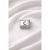 Nomination Uyumlu C Harfi Charm – Çelik Harfli Bileklik Aksesuarı ,Kişiye Özel Modüler Takı