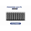 Panasonic AAA R03 İnce Pil Zinc Carbon Extra Heavy Duty 2’li 4 Paket