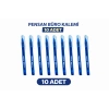 Pensan Büro Tükenmez Kalem 1.0 mm Mavi 10 Adet