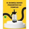 Pompalı Köpük Püskürtücü 2 Litre Dayanıklı Manuel Basınçlı Yıkama Şişesi