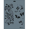 Rich New Seri N-117 Stencil 35x25 cm