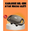 Şarjlı 6 Başlıklı Masaj Tabancası 2000 mAh Sessiz Güçlü Motor