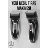 Şarjlı Paslanmaz Çelik Bıçaklı ve Kablosuz Saç Sakal Tıraş Makinesi