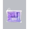 Seyahat Banyo Seti 5 Parça Şeffaf Taşıma Çantalı 30 ml
