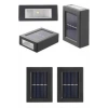 Solar Güneş Enerjili Çift Taraflı Duvar Lambası Çift Taraflı Duvar Lamba Güneş Enerjili