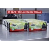 Star Plus Endüstriyel Jumbo Boy Atık Poşeti 80x110 cm 10lu Dayanıklı Sanayi Tipi Atık Torbası 10 Adet