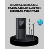 Taşınabilir 80W Kablosuz Lastik Şişirme Pompası Dijital Ekranlı