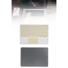 Touchpad Tüm Cihazlara Uyumlu Bluetooth Klavye Touchpad Slim Kablosuz Wifi Q Klavye