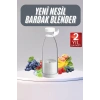 u Geçirmez Kablosuz Şarjlı Dayanıklı Taşınabilir Mini Blender